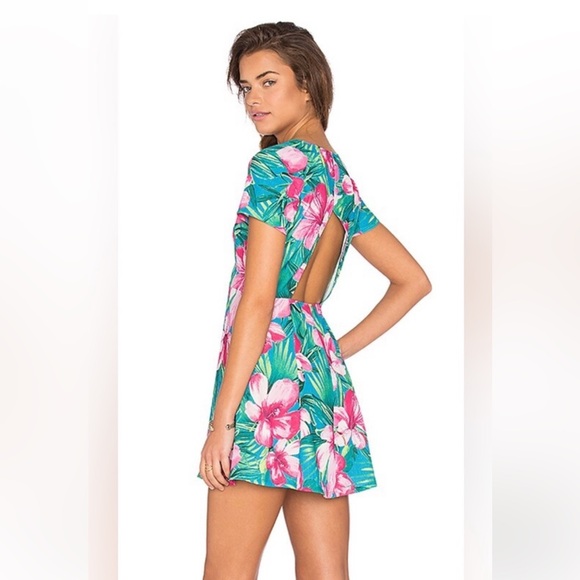 Show Me Your MuMu floral mini dress - Picture 2 of 6